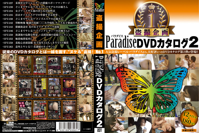 盗撮企画 No.1 Paradise DVDカタログ2